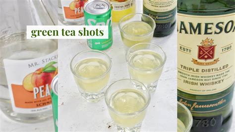 Green Tea Shots Youtube