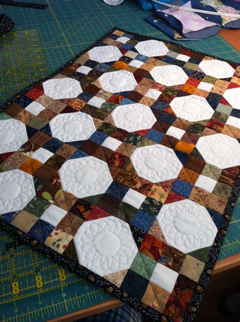 Snowball Blocks And Nine Patch Blocks All From My Scrap Pile 15x21