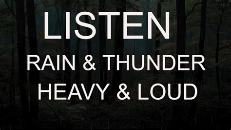 HIGHLY EFFECTIVE - Thunderstorm Sleep Sounds - Fall Asleep Instantly -Make Your Busy Brain Shut ...