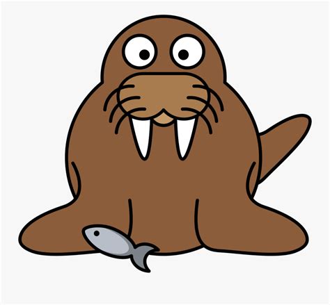 File Lemmling Walrus Wikimedia Walrus Clip Art Free Transparent