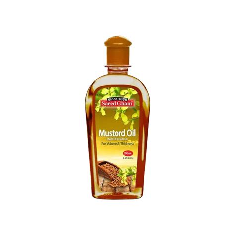 Buy Saeed Ghani Mustard Oil 200ml Online South Asian Central