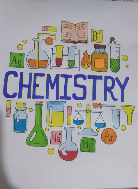 Chemistry Project Cover Page In Project Cover Page Bond Paper