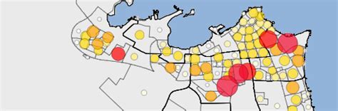 Kuwait: Governorates, Neighborhood Districts, Places - Population ...