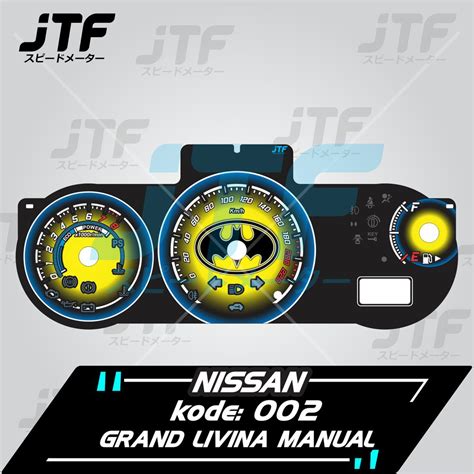 Jual Panel Speedometer Grand Livina Custom Speedometer Indiglow By