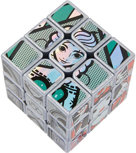 Rubiks Disney Th Anniversary Metallic Platinum Cube Tates