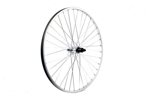 Etc Hybrid City C Alloy Silver Cassette Quick Release Rear Wheel