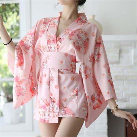 Momilove Kimono Lingerie Costume Set YesStyle