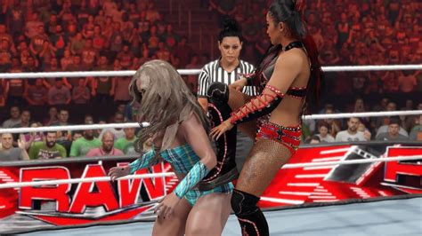 WWE 2K23 RAW LYA VS XIA LI VS DOUDROP QUALIFIYING MATCH MITB YouTube