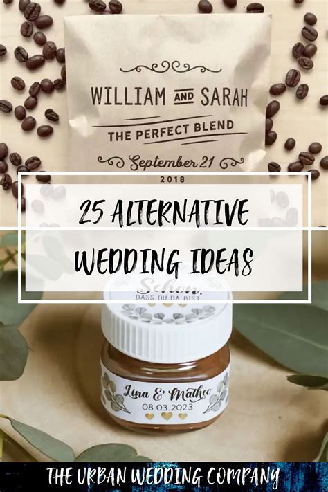 34 Unusual And Unique Wedding Favour Ideas Unique Wedding Favors Alternative Wedding Favors