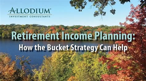 Retirement Income Planning How The Bucket Strategy Can Help Youtube