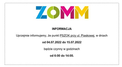 Zomm Mys Owice Zak Ad Oczyszczania Miasta Mys Owice