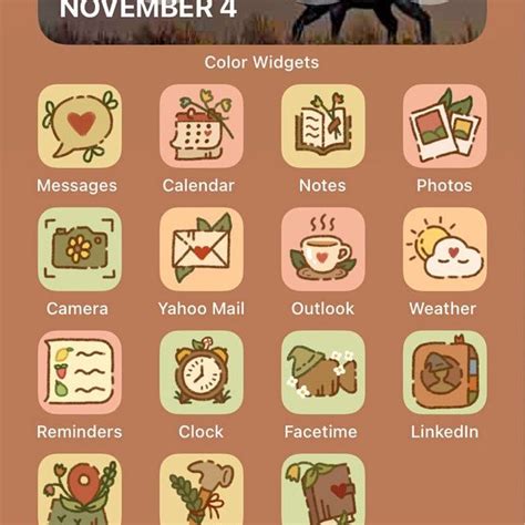 Cottagecore App Icons On Iphone