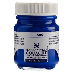 Farba Gwasz Gouache Extra Fine Talens Ultramarine Light Ml