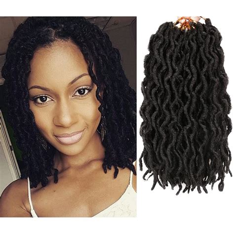 Faux Locs Crochet Hair 12inch 6 Packs Locs Crochet Hair Crochet Locs 12 Inch