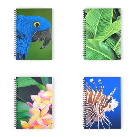 Carnets Bloc Notes Tropical Exotique Ambiance Sauvage