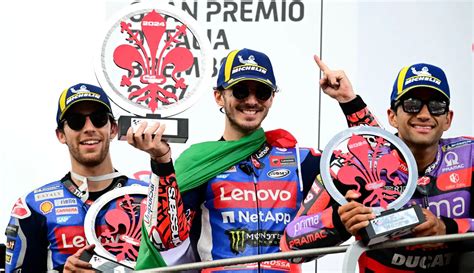 Tampil Konsisten Francesco Bagnaia Juara MotoGP Italia 2024 Foto