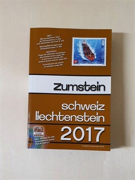 Zumstein Katalog Schweiz Und Liechtenstein Kaufen Auf Ricardo