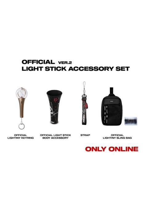 OFFICIAL Ver 2 ATEEZ LIGHT STICK ACCESSORY SET