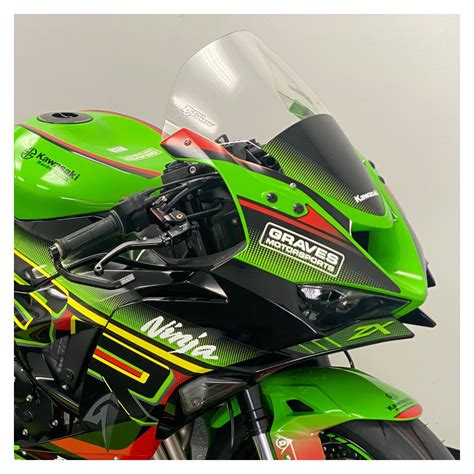 Zero Gravity Graves Spec Race Tall Windscreen Kawasaki Ninja Zx R