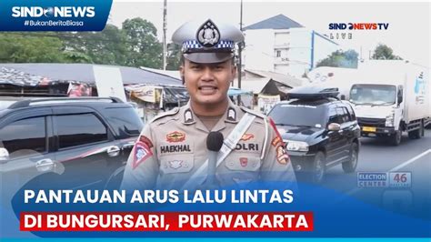 Ntmc Polri Pantauan Arus Lalu Lintas Di Bungursari Purwakarta Youtube