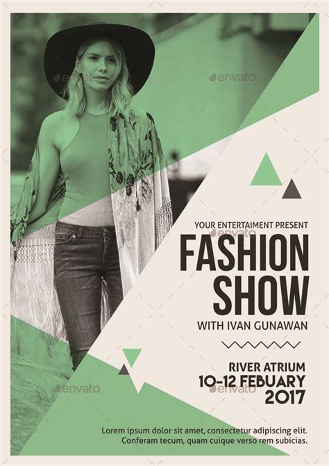 Fashion Show Flyer By Muhamadiqbalhidayat2 Graphicriver