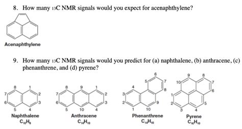 Solved 8 How Many 13C NMR Signals Would You Expect For Chegg