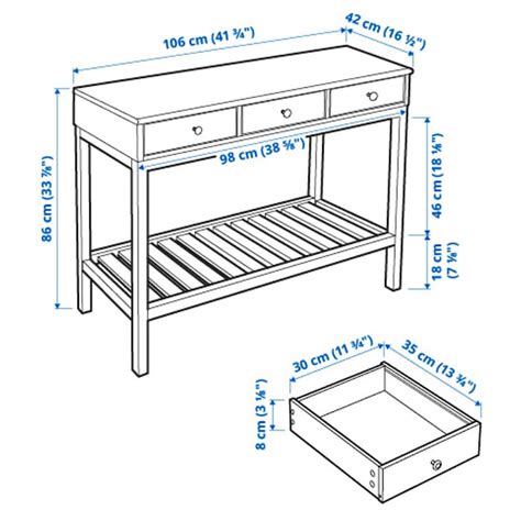 Panget Console Table Dark Gray Stained 413 4x161 2 Ikea