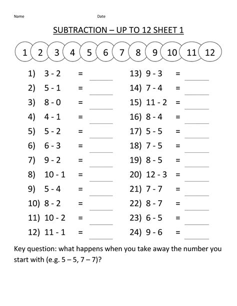 Mathematics Primary 3 Worksheet