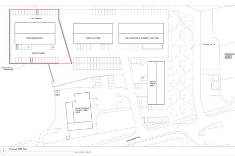 P Proposed Site Plan Rud Sawers Architects