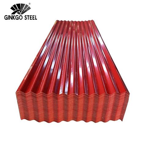 Zinc Roofing Sheet Metal Corrugated Prepainted Gi Color Coated Sheets