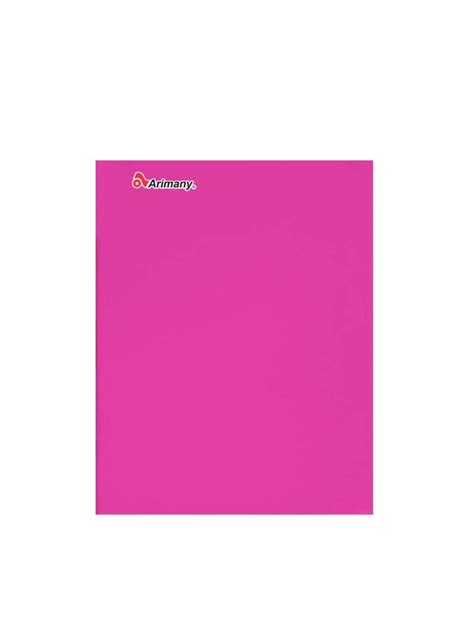 Cuaderno Engrapado 1 2 Carta Arimany 80 Hojas Cuadros De 5 Mm Fucsia 1 Unidad Arimany