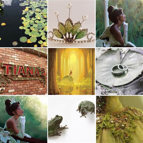 Tiana Aesthetic The Princess And The Frog Disney Movie Characters