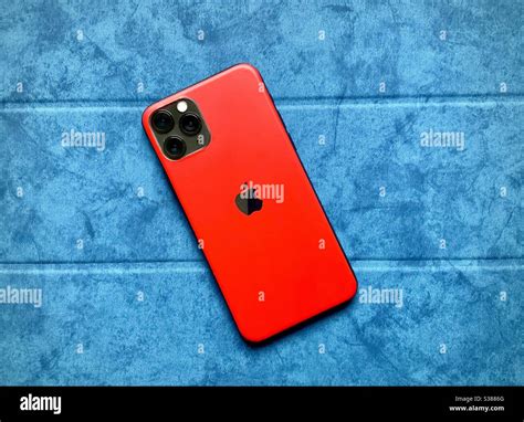 Iphone 11 Pro Red Stock Photo - Alamy