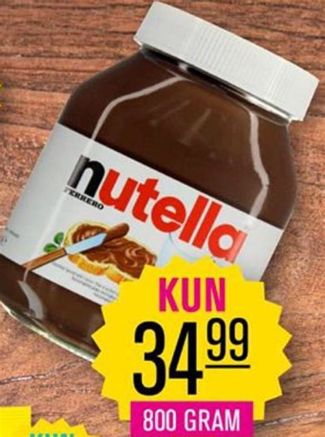 Nutella 800 Gram Tilbud Hos Priss