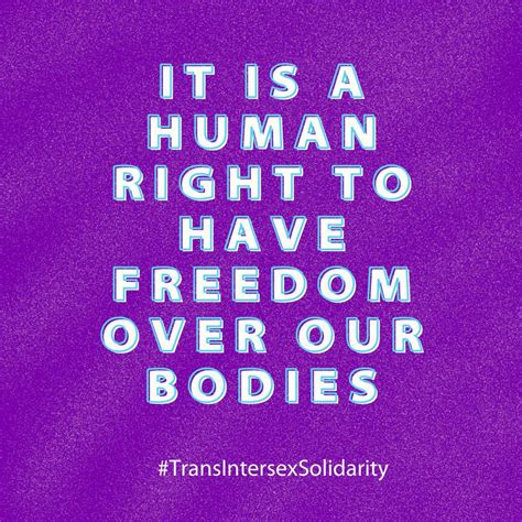 The Ccr On Twitter It Is A Human Right To Have Freedom Over Ones Own