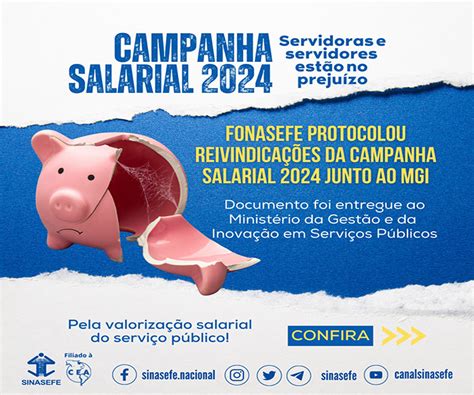 Fonasefe Protocolou Reivindica Es Da Campanha Salarial Junto Ao