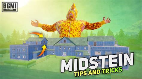 New Top 5 Tips And Tricks Of Midstein New Livik Map Bgmi Pubg