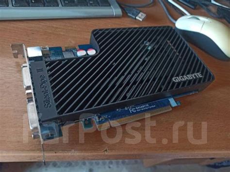 Видеокарта Gigabyte GV NX86T256H исправна тихая сайлент GeForce