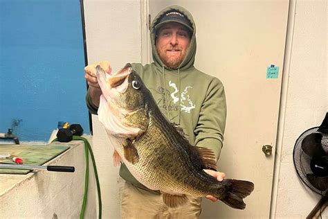 Texas Angler Hooks One Of The Largest Bass In State History