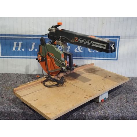 Dewalt Radial Arm Saw 240v