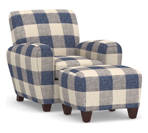 20 Buffalo Plaid Chair And Ottoman The Urban Decor