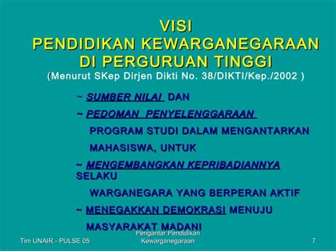 Pengantar Pendidikan Kewarganegaraan Ppt