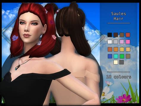 Sims 4 Flowers In Hair Best Flower Site