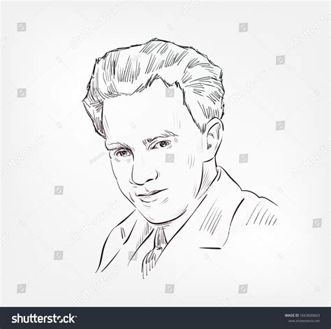 Werner Karl Heisenberg German Theoretical Physicist Vector De Stock