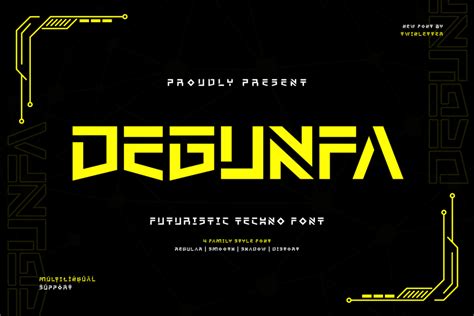 DEGUNFA Trial Font · 1001 Fonts