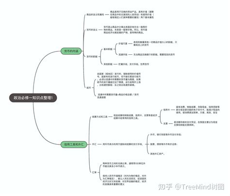 高中政治必修一知识点思维导图 知乎