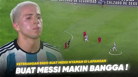 Messi Versi Kaki Kanan Lihatlah Bagaimana Enzo Fernandez Buat Messi