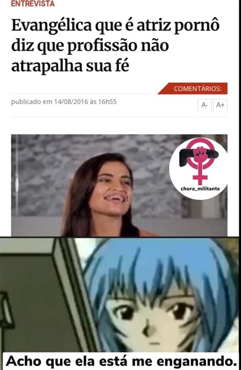 Entrevista Evang Lica Que Atriz Porn Diz Que Profiss O N O Atrapalha Sua F Coment Rios