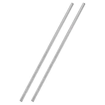 Uxcell Mm X Mm Stainless Steel Solid Round Rod For Diy Craft