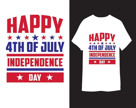 Premium Vector Usa Independence Day T Shirt Design